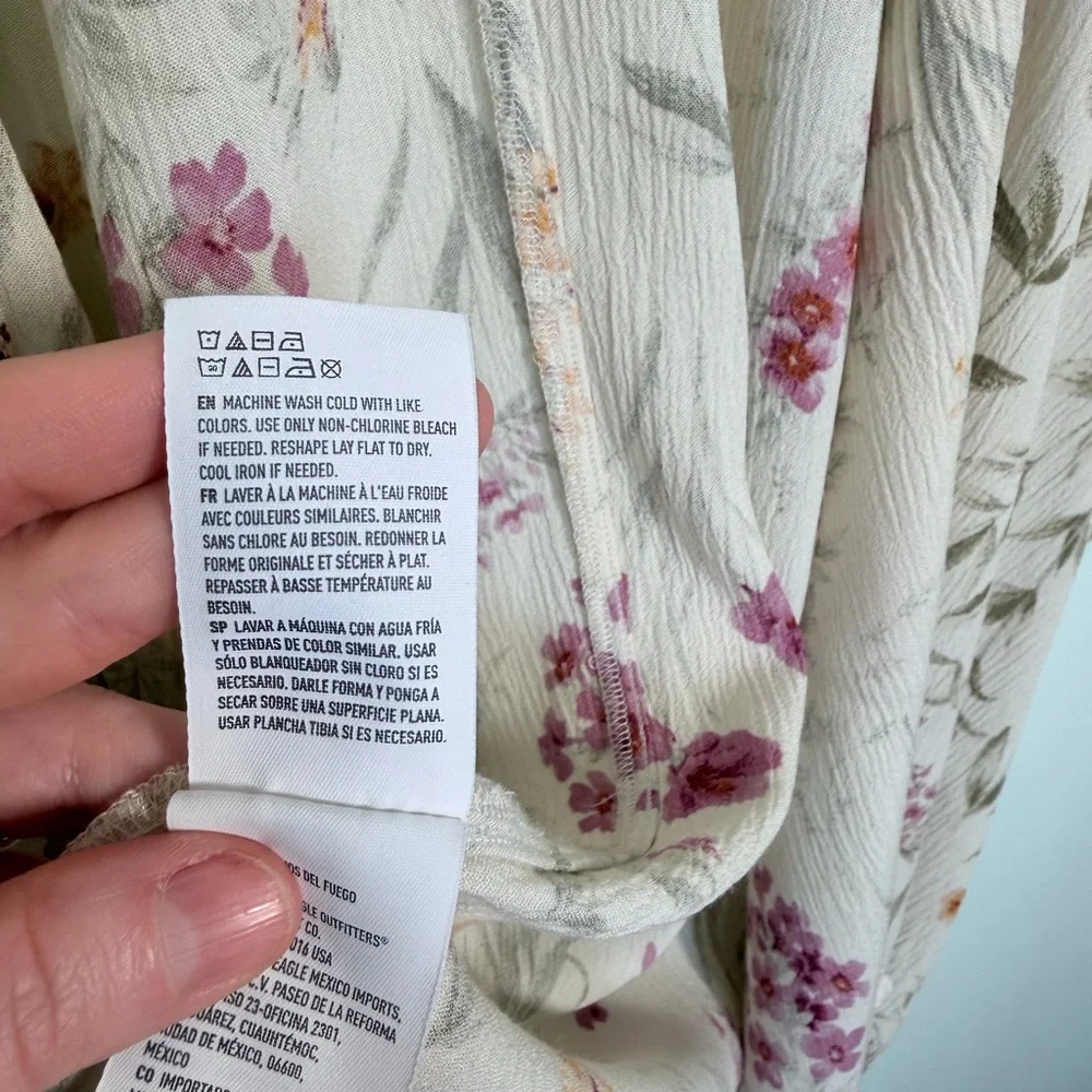 American Eagle Outfitters Floral Kimono - Picture 4 of 5